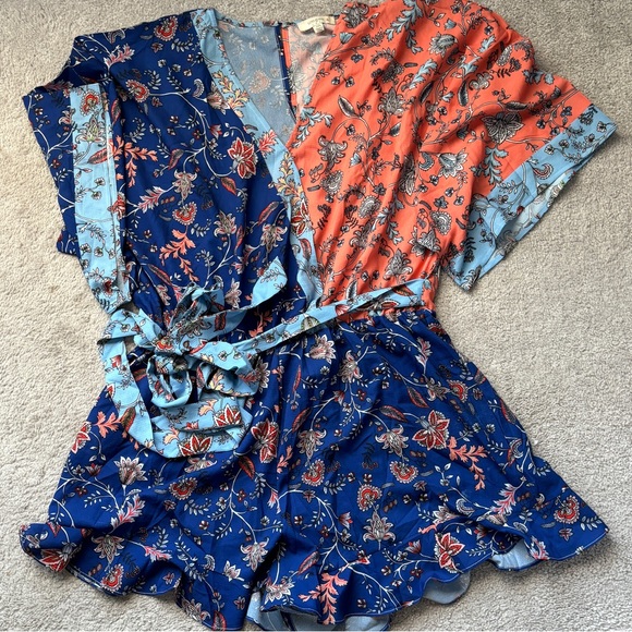 Bungee Floral Romper - Picture 2 of 6